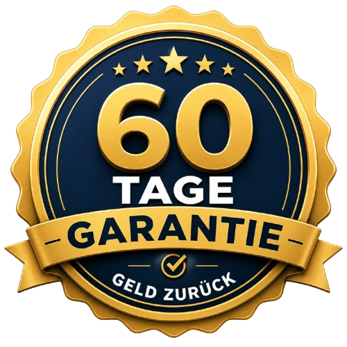 60 Tage Geld-zurück-Garantie
